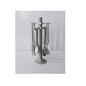 Venta al por mayor de artículos de lujo para hoteles, juego de cubiertos de acero espejado con alto espejo pulido, diseño antiguo europeo de plata y oro para fiestas - Product Image 1