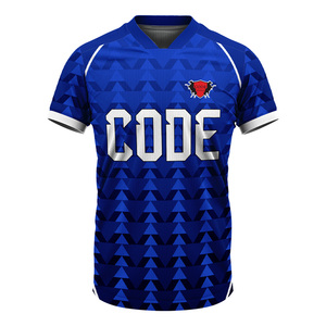 Maillot de football personnalisé pour homme, manches courtes, vêtements de sport avec logo sur le devant, maillots de football personnalisés de haute qualité - Product Image 1