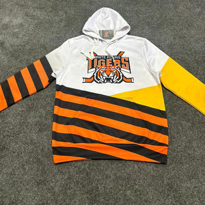 Sudaderas con Capucha de Forro Polar para Hombre, Transpirables, Ecológicas, Resistentes al Viento, de Poliéster/Algodón, de Alta Calidad, con Impresión Digital por Sublimación - Product Image 1