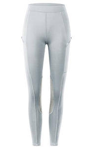 Leggings ecuestres modernas para mujer, transpirables, de poliéster y spandex, que ofrecen un soporte cómodo, elástico, sin costuras y flexible. - Product Image 3