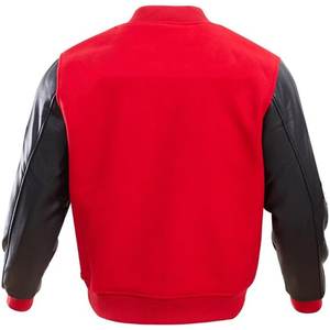 Venta caliente rojo personalizado bordado Diseño Varsity chaquetas de los hombres Letterman hombre chaquetas casual chaquetas de invierno para hombre transpirable - Product Image 2