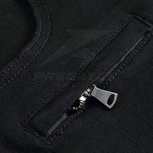 Short en jean décontracté pour hommes Offre Spéciale personnalisé 100% coton respirant et léger motif solide pour adultes - Product Image 4