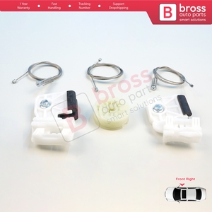ชุดซ่อมมอเตอร์กระจกไฟฟ้าหน้าขวา รุ่น BWR5218 สำหรับรถยนต์ Elantra HD ปี 2005-2011 และ Sonata NF ปี 2005-2008 รหัสอะไหล่ 824812H000 - Product Image 3