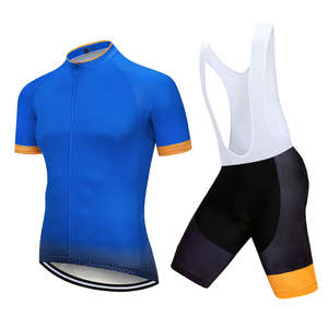 Ensemble de maillot de cyclisme à manches longues personnalisé pour équipe professionnelle, best-seller, anti-UV, écologique, séchage rapide, léger, 100% polyester - Product Image 4