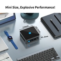 Geniş Voltajlı 100V-240V Intel Core I5 I7 I9 İşlemcili Mikro Bilgisayar, Tek 2.5G Ethernet Portu ve Dahili Soğutma Fanı ile Ofis ve Ev Kullanımı İçin