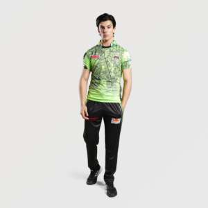 Lahore Qalandars Home Kit <b>T</b>-<b>Shirt</b> High Quality <b>Polyester</b> and Cotton Sports Jersey Printed with Sublimation Technique XL Size - Product Image 4