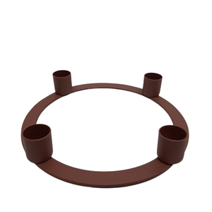 Soporte de luz T personalizado hecho a mano, vajilla elegante de hierro en amarillo para la decoración del hogar y el propósito de la casa - Product Image 3