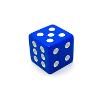 Dés de jeu polyédriques en acrylique multicolores de 16 mm, coins arrondis, D6 standard, ensemble de 7 pièces, accessoires pour jeux de société et de cartes