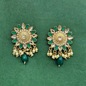 Antique Classic Fashion Tops with Gold Plating High Quality Wholesale Fashion Hoop Earrings - Product Image 1