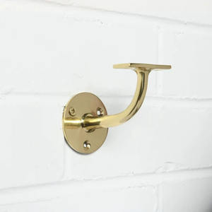 Supports de main courante en laiton pour structure triangulaire durable d'escalier et de télévision à des fins de construction - Product Image 2