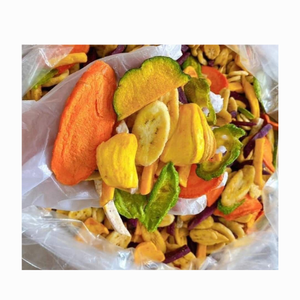 100% Frutas y verduras mixtas fritas al vacío naturales Bocadillos de frutas tropicales mixtas secas crujientes - Product Image 3