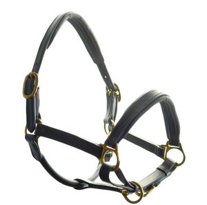 Cow Softie <b>Lilac</b> Lightweight Leather Headcollar Horse Halter - Product Image 3