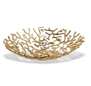 Cesta de fruta de fundición de aluminio de diseño único Útil Para el hogar, boda, y Picnic Ramadán, cestas de almacenamiento de vendedor superior - Product Image 1