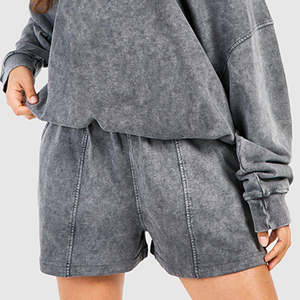 Sudadera Casual de Invierno de Talla Grande para Mujer, Material de Primera Calidad con Lavado Ácido, Detalles de Parches Desgastados, Corte Regular, Hecha en Pakistán - Product Image 5