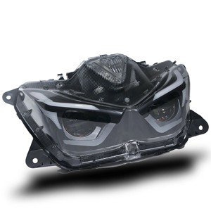 Phare de moto à LED RGB à double œil 2025, blanc naturel, avec fonction de bienvenue pour Yamaha Force - Product Image 1