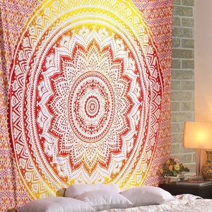 Tapiz Rectangular de Pared de Alta Calidad para Decoración Festiva, Directo de Fábrica, Manta India Personalizada, Tapiz Bohemio para Colgar en la Pared - Product Image 5