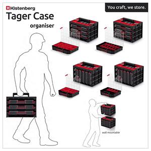 Organizzatore per attrezzi Kistenberg 30 con custodia Tager 29x41,5x29,5 - Product Image 2