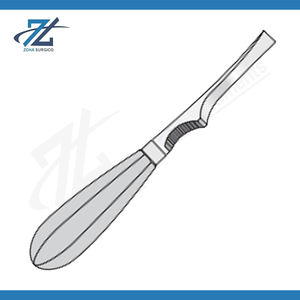 ชุดเครื่องมือผ่าตัดสแตนเลสสตีล Mitchell Rugine แบบตรง ปลายแหลม รูปพัด ด้ามจับกลวง ยาว 210 มม. - Product Image 2