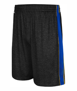 Short athlétique personnalisé de grande taille fermeture à cordon de serrage à rayures élastiques et respirantes en polyester et coton - Product Image 6