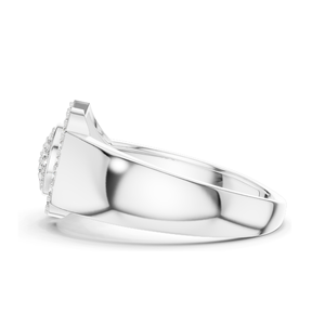 แหวนเพชรแล็บโกรว์ 0.336 กะรัต สำหรับสุภาพสตรี ความใส VVS-VS สี EF ทอง 18KT, 14KT, 10KT และเงิน 925  ทองชมพู, ทองเหลือง, ทองขาว - Product Image 6