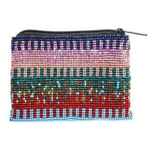 Fashion Seed Beads Butterfly Design Coin <b>Pouch</b> Bag Stylish Beaded Embroidery <b>Mini</b> Coin Purse For Women - Product Image 3