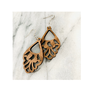 Pendiente de madera de diseño atractivo de la mejor calidad con joyería de moda, diseño de lujo, producto de Venta caliente - Product Image 3