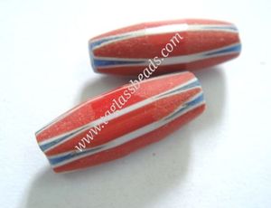 Mélange de perles de verre et perles lampwork Crystal Chevron & Beaded Charms pour bracelets Colliers-Perles de verre de qualité - Product Image 2