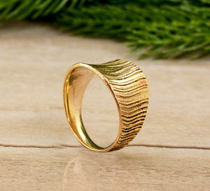 แหวนเงินชุบทอง18K สำหรับผู้หญิงแหวนอินฟินิตี้ทำจากทองเหลืองแข็ง925เงินสเตอร์ลิงชุบทอง18K เครื่องประดับแฟชั่นสำหรับงานแต่งงานของผู้หญิง - Product Image 4