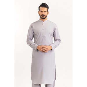 <b>White</b> Gold Unstitched 100% Cotton Poplin Fabric for <b>Dress</b> <b>Shirts</b> Plain Dyed - Product Image 4