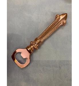 AK Brass Handmade Metal Bottle Opener In Gold and Silver Finished High Quality Bottle Opener <b>For</b> <b>Bar</b> <b>Accessories</b> / Kitchenware - Product Image 2