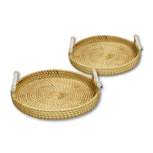 พบกับความสวยงามตามธรรมชาติของถาดหวายทอมือจากเวียดนามที่มีคุณภาพสูง - Product Image 1