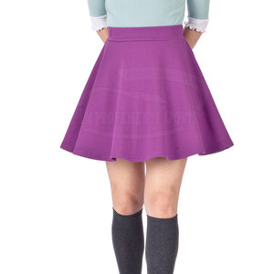 Jupes en coton quantité minimale de commande bas au design unique Jupes en coton pour femmes de couleur unie Jupes en coton confortables pour femmes - Product Image 3