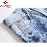 Collection Automne – Jean Skinny Unisexe Respirant, Pantalon Biker Extensible, Denim Déchiré et Vieilli, Style Streetwear Moderne pour Homme Toutes Saisons