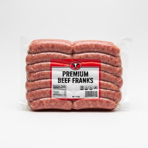 ฮอทด็อกเนื้อแช่แข็งพร้อมปรุงฉ่ำและรสชาติเหมาะสำหรับงานบาร์บีคิวโรงแรมรถบรรทุกอาหารและร้านค้าปลีก - Product Image 3