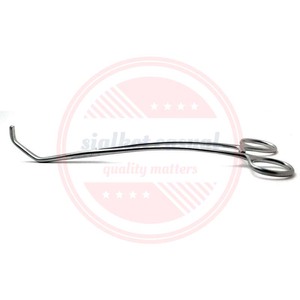 Fórceps de abrazadera atraumática Instrumentos quirúrgicos Fórceps veterinarios personalizados de acero inoxidable - Product Image 2