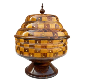 Venta al por mayor de acero y olla caliente de madera caja de Chapati caja de arroz mantiene la comida caliente y fresca cacerola utensilios de cocina para el hogar cocina restaurante - Product Image 1