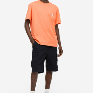 Streetwear vintage 100% polyester/coton délavé à l'acide, logo personnalisé, mode hip hop surdimensionnée avec accents de pierre, vente en gros - Product Image 3