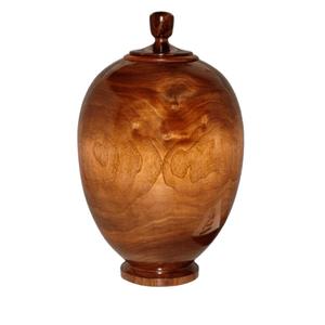 Urna para Cenizas Humanas, Urnas de Cremación, Recuerdo para Adultos, Recuerdo para Cenizas, Artículos Funerarios, Urnas de Cremación con Acabado en Nogal - Product Image 5