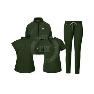 Ensemble d'uniformes de gommage médical en Offre Spéciale grande taille à prix bon marché en coton Nouvelle arrivée en ligne à vendre - Product Image 4