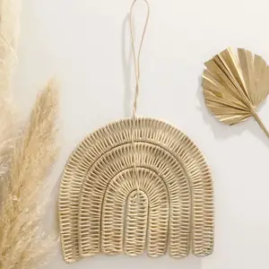 100% Natuurlijke Producten Handgeweven Rotan Regenboog Kinderkamer Decor Kinderkamer Decor Huisdecoraties Van Fabrikant Vietnam