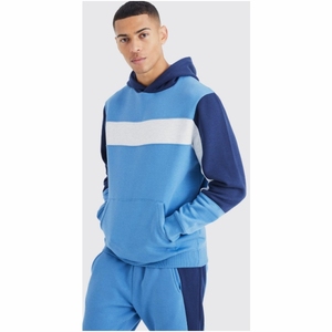 Chándal de otoño para hombre de calidad superior, chándal para correr, logotipo personalizado impreso, Sudadera con capucha de lana de algodón 100%, patrón sólido completamente - Product Image 3