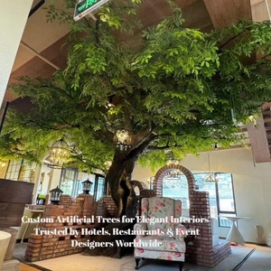 <span class=keywords><strong>Grand</strong></span> <span class=keywords><strong>arbre</strong></span> artificiel réaliste personnalisé 8FT 10FT 12FT Olivier résistant aux UV pour hôtel, événement, jardin, décoration intérieure et extérieure - Product Image 2