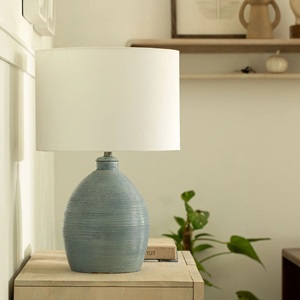 Natural Color Mango Wooden Base Lamp <b>With</b> Small Size and <b>With</b> Customize Color and Sizes <b>With</b> Sizes 11 cm X 11 cm X 42 cm - Product Image 5