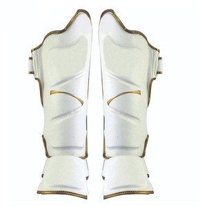 สนับแข้งสำหรับผู้ชายที่ฝึกเล่นเบสบอลสายรัดคู่หนังแท้ PU ใส่สบาย - Product Image 1