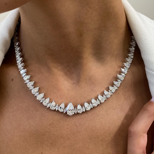 สร้อยคอเพชรโมอิส2025ไนต์เครื่องประดับเงินสเตอร์ลิง925สร้อยคอเพชรเครื่องประดับสำหรับผู้หญิง - Product Image 3