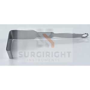 Rétracteur capsulaire postérieur à angle droit HIP BLUNT de Surgiright, 8 lames, largeur de lame 32 mm, profondeur de lame 3 1/4, manuel - Product Image 5