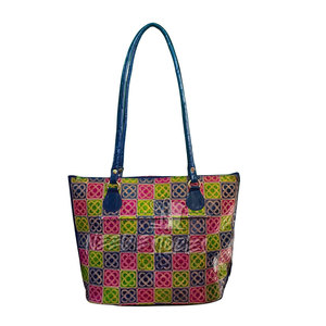 Lightweight Fashion <b>Tote</b> <b>Bag</b> With <b>Zip</b> Pocket And Soft Handles <b>Tote</b> <b>Bag</b> Pakistan Manufacture <b>Tote</b> <b>Bag</b> - Product Image 1