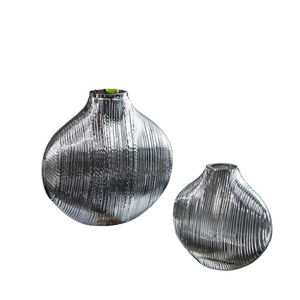 Latest Design Flower Pot Parties Decoration Wood and Glass Flower <b>Vase</b> Top Quality - Product Image 6