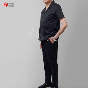 Traje de Safari transpirable de secado rápido para hombres Trajes de negocios formales al aire libre Traje de dos piezas para viajar al por mayor - Product Image 3