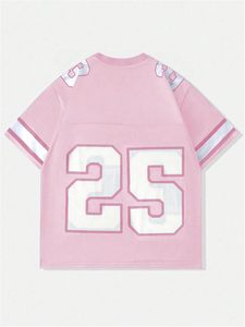 American Street Hip Hop Sublimation Print V Neck Shirt Custom Vintage <b>Light</b> <b>Football</b> Wear Style Club Sports Rugby Hockey Jersey - Product Image 4